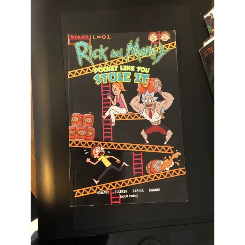 Rick and Morty Pocket Like You Stole It Graphic Novel Oni Press Fried Pie Varia…